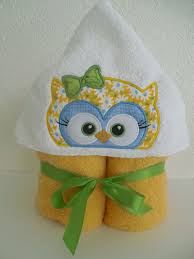 Kids are silly and they love being silly. Yellow Owl Hooded Towel By Pineislandcreations On Etsy Hooded Towel Towels Kids Towels Design