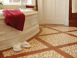 They're the rooms in the home that see the most traffic, especially the bathroom. Stone Tile Bathroom Floors Hgtv
