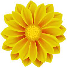 Yellow Flower Png Clip Art In 2021 Digital Flowers Flower Clipart Flower Painting
