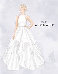 It S An Anomalie Custom Wedding Dress Sketch For One Of Our Anomalie Brides Wedding Dress Illustrations Fashion Sketches Dresses Fashion Illustration Dresses