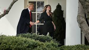 Hope hicks resigned in february 2018, one day after she testified to congress that she occasionally told white lies on mr trump's behalf. Hope Hicks Top Trump Aide Returning To White House Bbc News