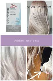 Pin By Anni On Blonde Shades In 2020 Natural Hair Toner Hair Toner Wella Color