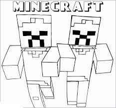 Download and print these minecraft zombie coloring pages for free. Minecraft Two Zombies Coloring Page Free Printable Coloring Pages For Kids