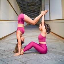 Your partner stands and straddles you, entering or grinding from behind. Easy Yoga Poses For Two People Beginners Guide To Couples Yoga