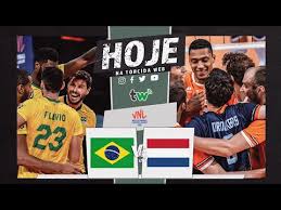 O sportv 2 transmite a partida ao vivo, e o ge acompanha em tempo real. Brasil X Holanda Ao Vivo Liga Das Nacoes Volei Mascul