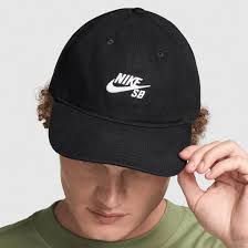 Nike Cap Nike Sb Flatbill Nike Club Unstructured Flat Bill Dunk Patch Cap  Black