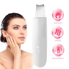 By using ultrasonic vibrations to exfoliate the skin and draw out excess oils and impurities, then sliding over the skin to. Ultrasonic Skin Spatula Scrubber For Facial Cleansingwww Otimecollections Com