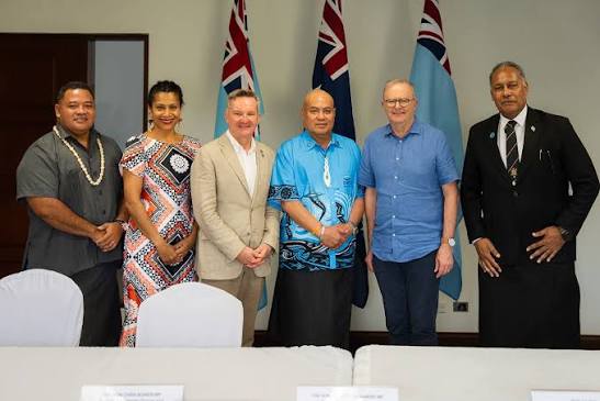 Pacific nations have led the world on climate action. Because here, it's already part of everyday life. That climate leadership continues today. We're supporting Fiji and Tuvalu to host Pre-COP, bringing the