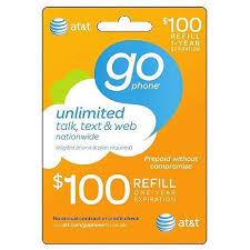 Every time you use your phone, it uses some credits. 100 At T Gophone Prepaid Wireless Card Instant Refill Code Prepaid Phones Refill Cell Phone Contract