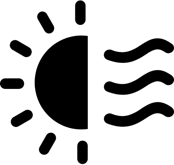 Heat Wave Icon SVG Vector & PNG Free Download | UXWing