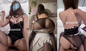 In 2024, the popular Twitter goddess welfare [Mao Lemon cheli520] has been  being fucked by the sponsor’s father until she screamed, a beauty with  peach butts (1)