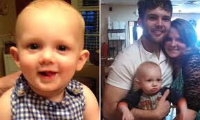 Jaxon Taylor who died after being left in hot Georgia car for two hours  pictured