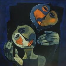 Oswaldo Guayasamin Madre Y Nina Una Amor Grande Que Tiene La Madre Por Su Nina Art Painting Black And White Painting