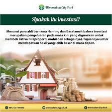 Maybe you would like to learn more about one of these? Apa Itu Investasi Pengertian Tujuan Dan Jenis Investasi