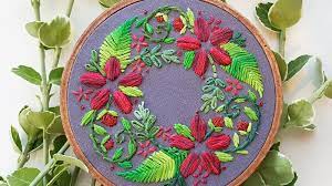 Be sure to check your download folder for printable pattern. 10 Wreath Embroidery Patterns For Any Time Of Year