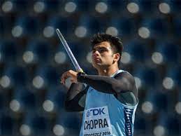 The commonwealth and asian games champion has not taken part in any international event after qualifying for tokyo. Neeraj Chopra World Record Holder Neeraj Chopra Gets Army Job Starts Supporting Farmer Father More Sports News Times Of India