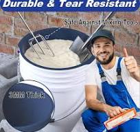 Amazon.com: 5 Gallon Reusable Bucket Liner, Time Saving Concrete Tools  Durable Silicone Bucket Insert, Food Grade Container for Food Storage, for  ...