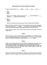 Maju beauty equipment 25% semasa pesanan dibuat dan bakinya selepas peralatan diterima atau berdasarkan surat. Contoh Surat Perjanjian Jual Beli Tanah