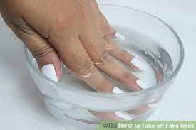 3 Ways To Take Off Fake Nails Remove Fake Nails Fake Nails Soak Off Acrylic Nails