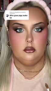 Replying to @dingleberrymonke oink oink 🐽 #makeuptransformation  #contouring #contourhacks #contourtutorial #creatorsearchinsights