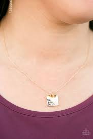 Just The Way You Are Gold Mesmerizingblingpaparazzi Gold Necklace Gold Necklace Set Engraved Necklace