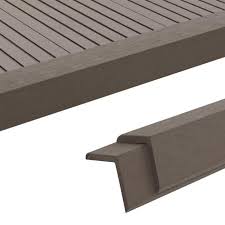 Eda plastiques jardinière volcania pot carré, gris anthracite. Corniere De Terrasse 5 Pcs Wpc 170 Cm Marron Fonce Materiaux De Construction Tapis Et Revetements De Sol Brun Brun Cdiscount Bricolage