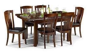 Savings spotlights · curbside pickup · everyday low prices Julian Bowen Canterbury Solid Wood Mahogany Extending Dining Table 6 Chairs Ebay
