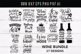 Download Wine Bundle Glass Wine Svg Funny Mom Svg Wine Dxf 281405 Svgs Design Bundles Wine Svg Mom Humor Svg