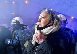 Marta lempart stała się twarzą trwających protestów proaborcyjnych (fot. Padlismy Z Wrazenia Mama Marty Lempart To Wielka Slawa Jest Na Wikipedii Ojciec Tez Niezly Gosc Super Express Wiadomosci Polityka Sport