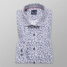 Maybe you would like to learn more about one of these? Men S Slim Fit Shirt Dark Blue Floral Pattern 11210 Willsoor
