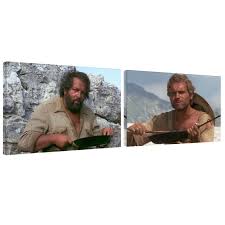 An alle bud spencer & terence hill fans. Leinwand Set Beans Dinner Terence Hill Und Bud Spencer
