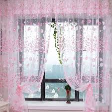 Cast a glow throughout your home with trending patterns from independent artists. Mancro Embroidery Elegant Room Floral Pattern Voile Window Sheer Voile Panel Curtains Curtains For Living Room Stylish Floral Tulle Voile Door Window Curtain Walmart Com Walmart Com