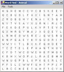 You can play it any day of the week! Creating Word Find Pzzules In C And Gdi