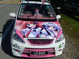 (more information) during my visit in japan i noticed a few interesting anime car decals, took some photos. Anime Car Cookierecipes