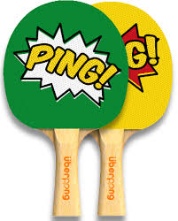 Ping Pong Designer Ping Pong Paddle