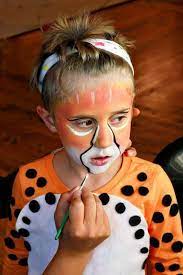 Just add cat ears and whiskers. Cheetah Halloween Costume Instructions Trick Or Treat National Geographic Cheetah Halloween Costume Kids Cheetah Costume Cheetah Costume