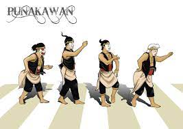 Punakawan Abbey Road People Illustration Abbey Road Beatles Poster