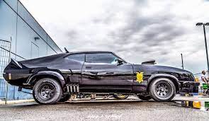 Drive off the silver screen and into your garage! Mad Max V8 Interceptor Mad Max Custom Muscle Cars Cars Movie
