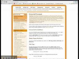 Apa (american psychological association) is most commonly used to cite sources within the social sciences. Owl At Purdue Apa Formatting Video School Essay Apa Formatting School Leadership