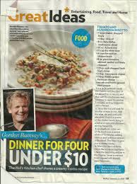 Chef Ramsey S Risotto A Family Favorite Substitute Vegetable Broth For Chicken Broth Chef Ramsey Gordon Ramsey Recipes Dinner Bread