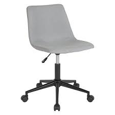 flash furniture siena home and office task chair in light gray fabric walmart com flash furniture grey fabric task chair