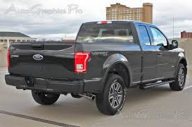 2015 2016 2017 Ford F 150 Racer Tailgate Decal Blackout Vinyl Graphic Kits