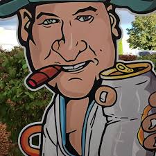 COUSIN EDDIE Christmas Vacation yard sign national lampoons Christmas  vacation decoration cutout yard sign outdoor Cousin Eddie cutout Clark