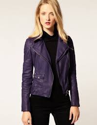 Model Dresses Stylish Leather Jackets Design Stylish Leather Jacket Purple Leather Jacket Leather Jackets Women
