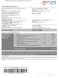 In functie de furnizor, informatiile necesare pentru plata facturii sunt: Factura Enel Nr Mf171496055 06 02 17