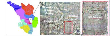 .district hulu selangor district petaling district, administrative maps, road map, light green kampar district, muallim district, list of districts in malaysia, batang padang district, mukim. Location Of Study Area A Selangor Map B Part Of Petaling District Download Scientific Diagram