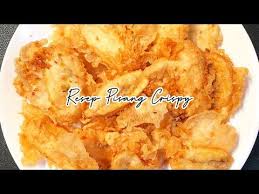 Pisang goreng crispy memang lebih menarik jika dibandingkan dengan pisang goreng biasa. Pin On Fried Food
