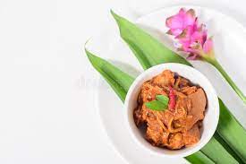Kaeng hang le originates from myanmar. Northern Thai Food Kaeng Hang Le Spicy Curry Pork Stock Image Image Of Hang Brown 102597529