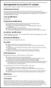 How to write a cv learn how to make a cv that gets interviews. Management Accountant Cv Sample Myperfectcv Accountant Resume Accountant Cv Job Resume Examples