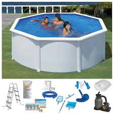 Konifera Rundpool Malaga Vi Set 9 Tlg Oxhohe 300x120 Cm Online Kaufen Otto